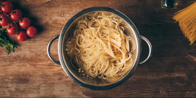 Ile gotować spaghetti