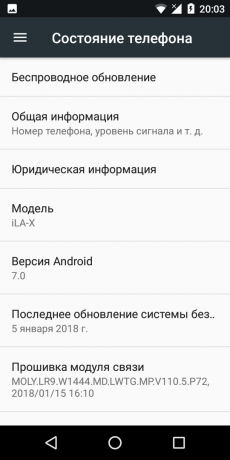 ILA X: wersja Android