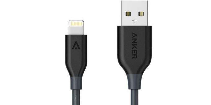 Gdzie kupić kabel dobrego dla iPhone: Anker PowerLine kabla