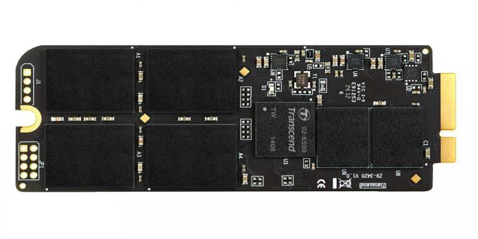 SSD Co jest lepsze: jechać Transcend JetDrive 725 własnego formatu dla MacBook Pro 15