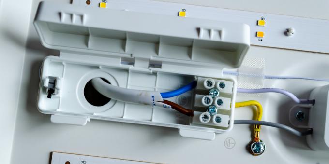 Yeelight Inteligentne Kwadrat LED sufitowa światła: stałe końcówkę kabla elektrycznego