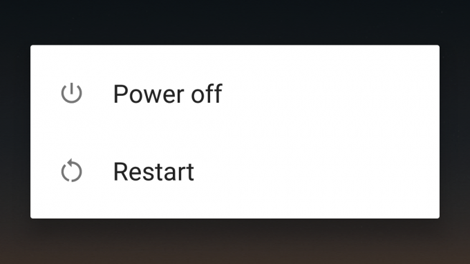 Android 7,1 restart