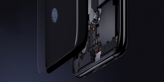 Cechy Xiaomi Mi 9: rozpoznaje piętno nawet na mrozie