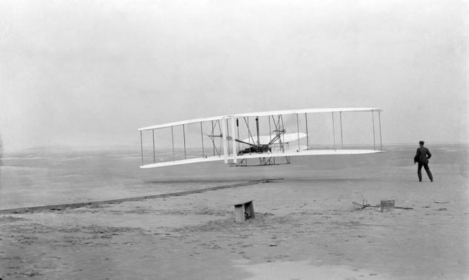 Wielki wynalazek samolot braci Wright
