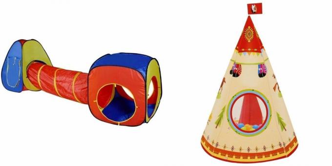 Prezenty urodzinowe dla 5-letniego chłopca: Namiot do zabawy