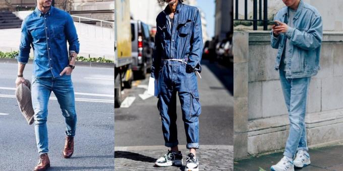 Moda dla mężczyzn: garnitury jeansy