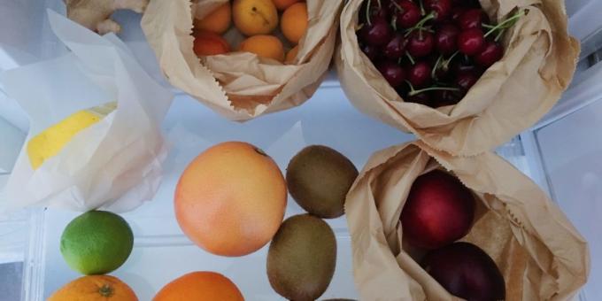 Jak przechowywać owoce