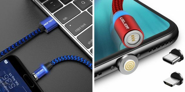 Magnetyczny kabel USB