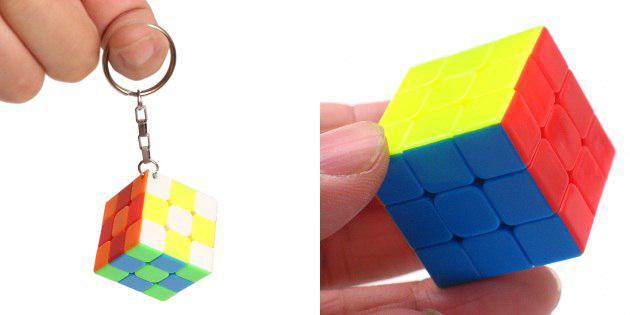 Breloczek z kostki Rubika