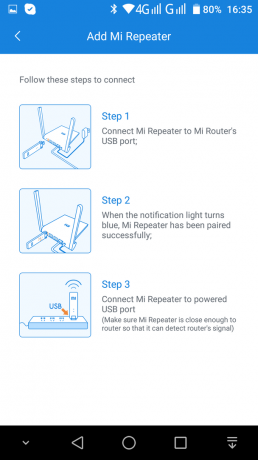 MiWiFi Router: Dodanie Mi Wzmacniacz WiFi