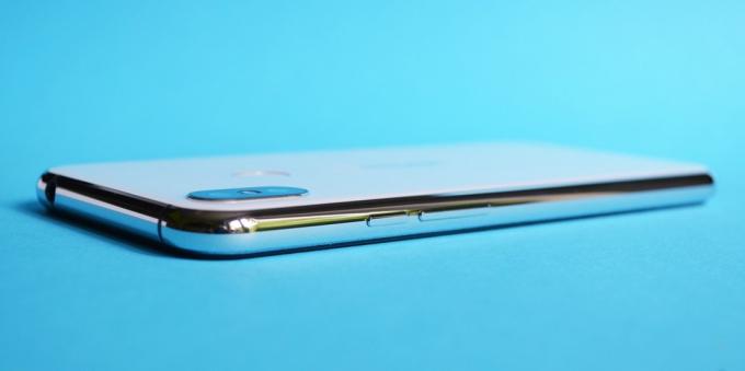 Przegląd smartphone Ulefone X: powierzchnie boczne