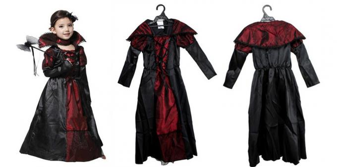 Kostiumy na Halloween: wampir księżniczka