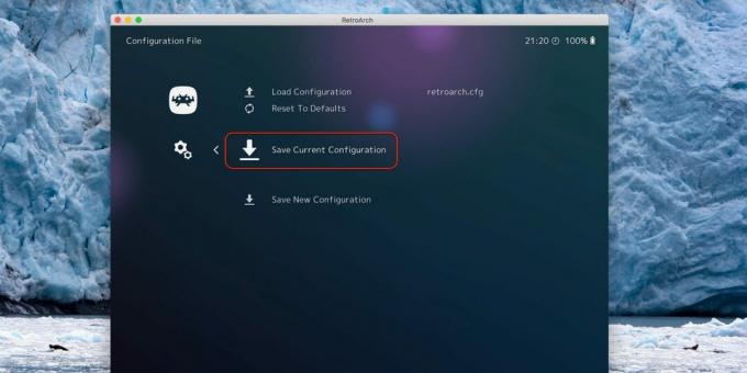 Retroarch: zapisz swoje ustawienia