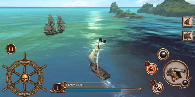 Gry o piratach: Statki Bitwa: Age of Pirates