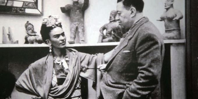 Frida Kahlo i Diego Rivera mężem