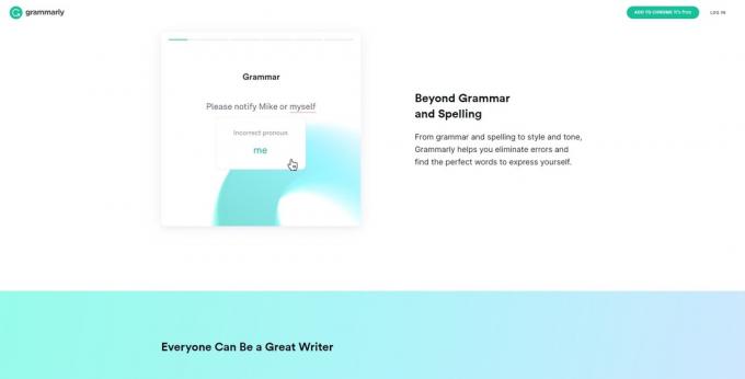 Sprawdzanie gramatyki online: Grammarly