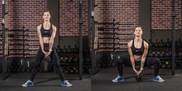 Ćwiczenia dla osób starszych: sumo squat