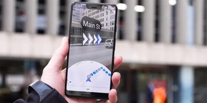 Mapy Google Maps znajdzie nową opcję - Trójwymiarowe wskaźniki ścieżka