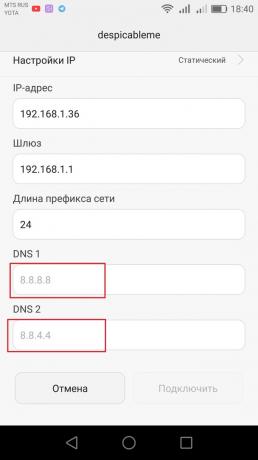 Jak skonfigurować serwer DNS-na Androida