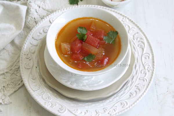 Pikantna zupa arbuz