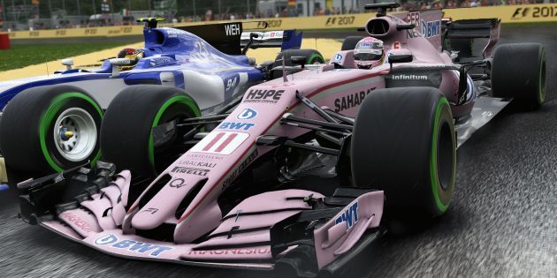 Najlepszy wyścig na PC: F1 2017