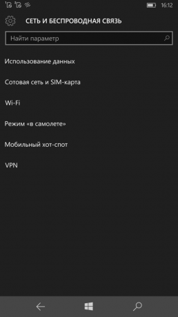 Lumia 950 XL: Konfiguracja sieci