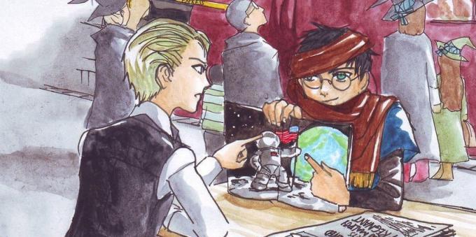 Harry Potter i metody racjonalnego myślenia: Ilustracja książek