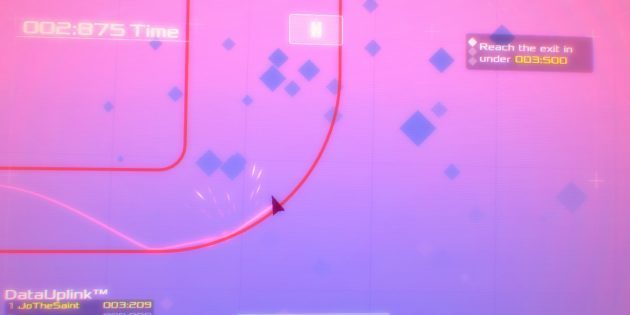 Dane Skrzydło - neon zręcznościowa gra zainspirowana science fiction 80