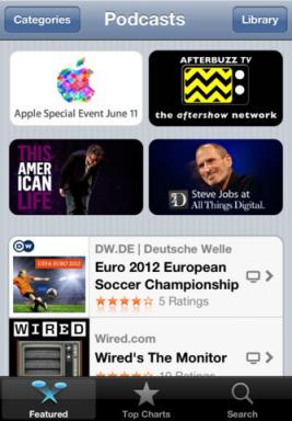 Podcasty - nowa samodzielna aplikacja do podcastów Apple'a