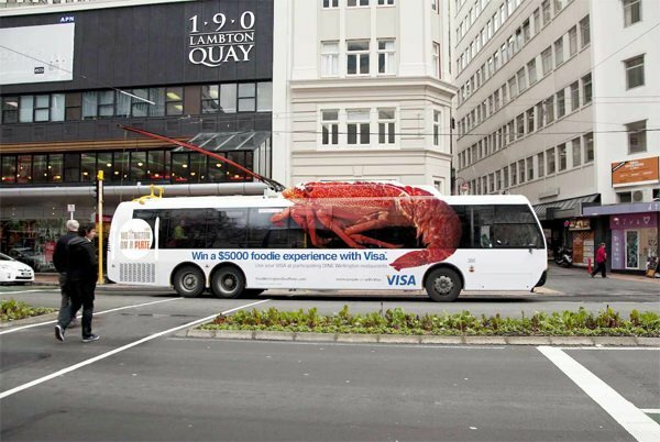reklama na trolejbusach