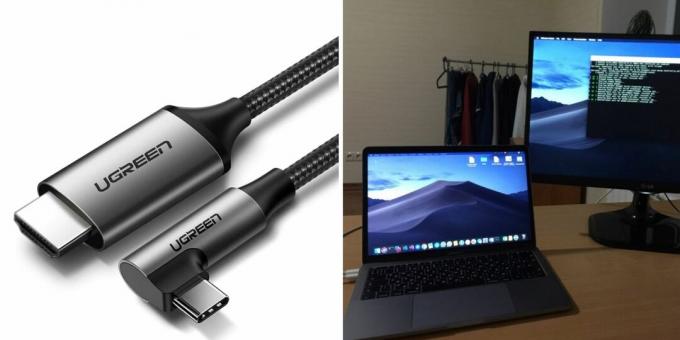 Kabel USB-C do DisplayPort