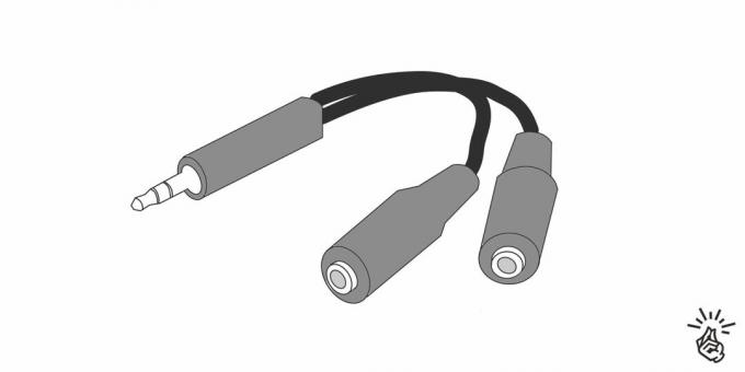 Jak podłączyć słuchawki z mikrofonem do laptopa: adapter