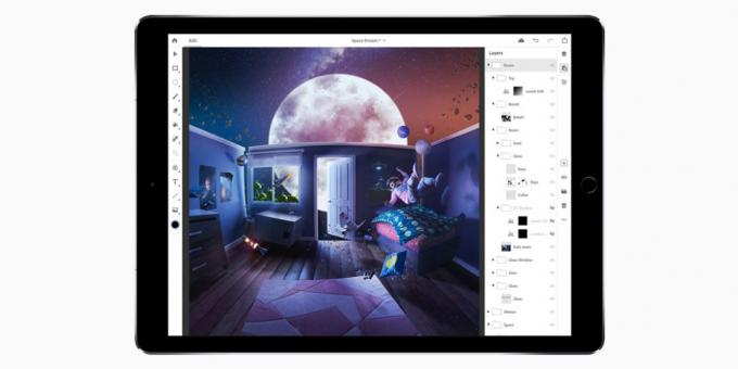 Adobe wydała pełnoprawnym Photoshop dla iPada. Na linii Illustrator