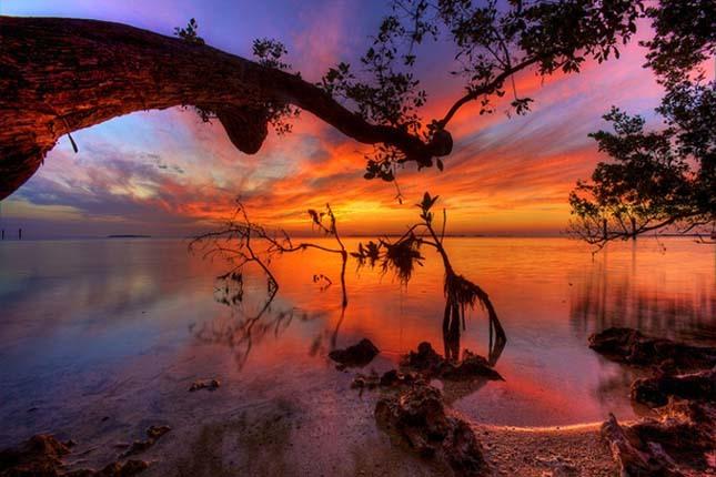 Zachód słońca na Florydzie