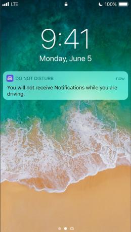 iOS 11: Tryb „nie przeszkadzać”