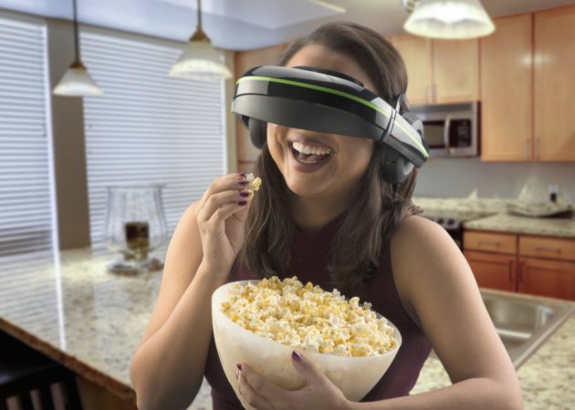 VR-gadżety: Vuzix iWear wideo Słuchawki