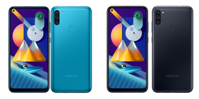 Tanie smartfony - 2020: Samsung Galaxy M11