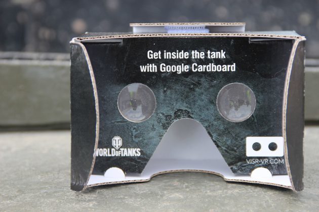 Google Karton z okazji Bovingtonskogo tankfesta 2015