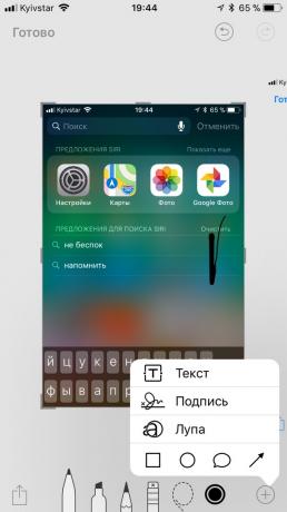 iOS 11 Innowacje: Screenshot Editor 2