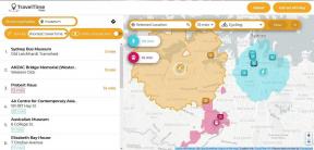 Usługa TravelTime Maps może pomóc Ci znaleźć pobliskie ciekawe miejsca