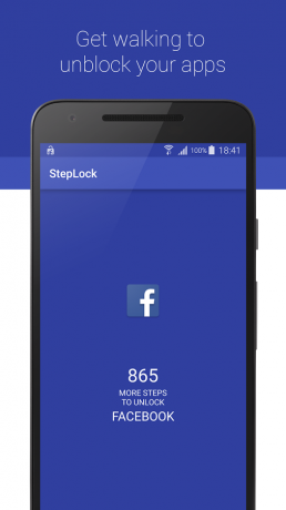 StepLock: spacer i odblokowania aplikacji