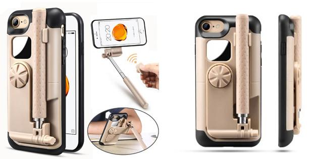 Top Szafy dla iPhone: Case z selfie-stick