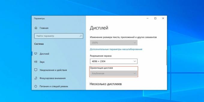 Jak obrócić ekran na komputerze z systemem Windows: znajdź opcję „Orientacja ekranu” w ustawieniach i określ orientację