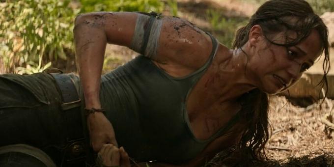 Scena z filmu „Tomb Raider: Lara Croft”