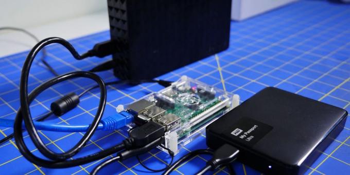 dysk sieciowy: Raspberry Pi