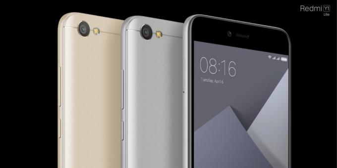 Xiaomi redmi Y1 Y1 i redmi Lite byudgadzhety