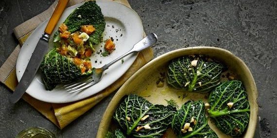 Potrawy z warzyw: warzywa nadziewane serem feta