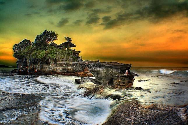 Zachód słońca na Bali