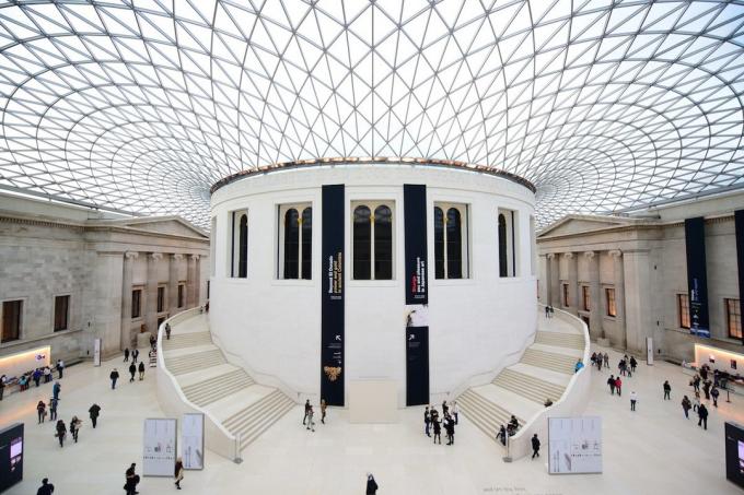 architektura europejska: Great Court w British Museum