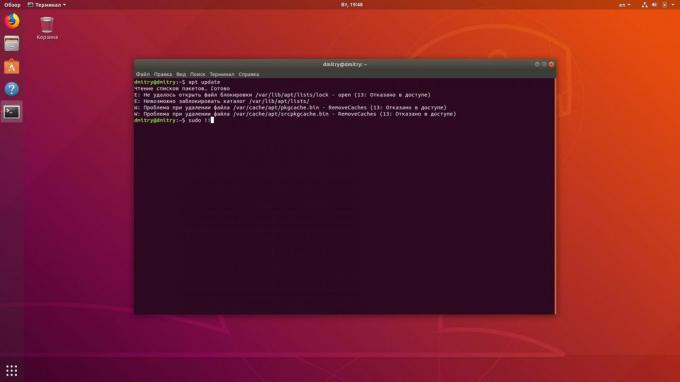 Terminal Linux pozwala krzyczeć w systemie